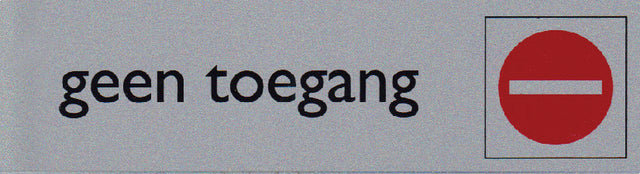 Posta - INFOBORD ICON NO ACCEIL 165x44mm