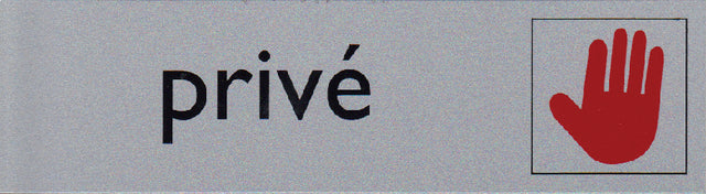 Posta - INFOBORD ICON Privat 165x44mm