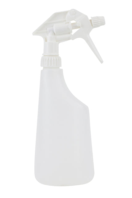 CleanInQ - Sprühflasche komplett 600 ml transparent | 12 Stücke