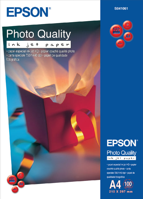 Epson - Inkjet -Papier S041061 A4 MAT 102GR 100vel