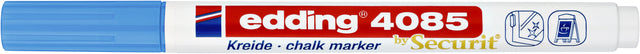 Edding - Chalkstift Edding von 4085 um 1-2 mm hellblau | 10 Stücke