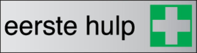 Posta - Infobord Icon Erste Hilfe 165x44mm