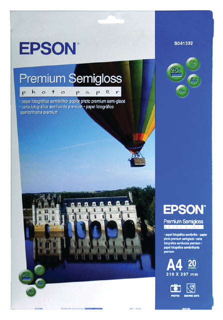 Epson - Inkjet -Papier S041332 A4 Mat 251gr 20vel