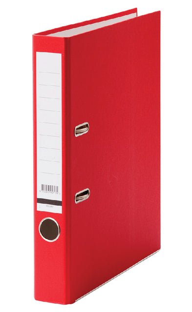 QBasic - Ordner A4 50mm rot | 25 Stücke