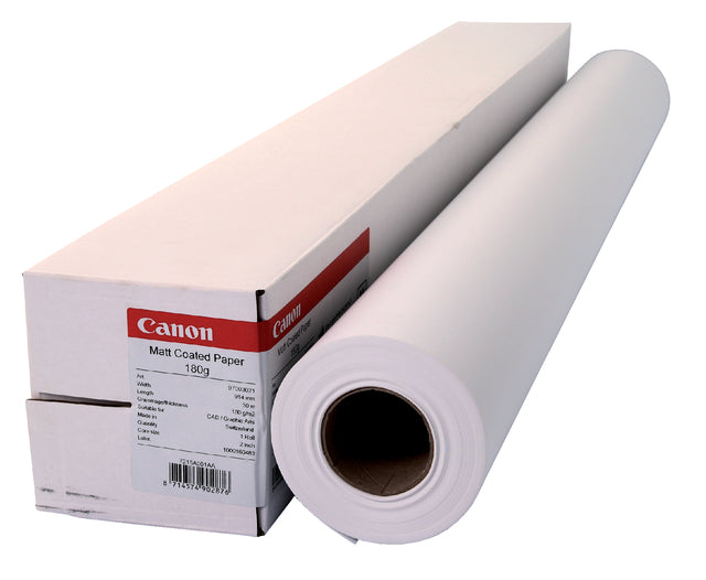 Canon - Inkjet -Papier Matt überzogen 914 mmx30m 180gr