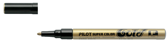 Pilot-Felt-Tip-Pilot Super SC-G-F Lakmarker Rund Gold 1mm