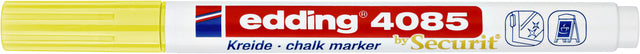 Edding - Chalkstift Edding von 4085 um 1-2 mm Neongelb | 10 Stücke