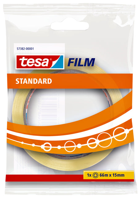 Tesa - Packbandfilm Standard 15mmx66m | 10 Stücke