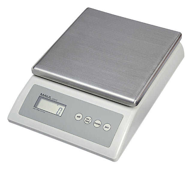 Maul - Packeweger Couct 10 kg Metallplateau 17x17,5 cm 220 V/+ Batterie