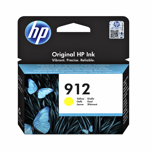 HP - Inkcartridge 912, 315 Seiten, OEM 3yl79ae, Geel