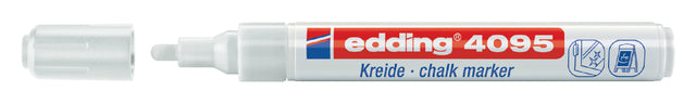 Edding - Chalkstift Edding 4095 um Weiß 2-3mm Blister | 10 Stücke