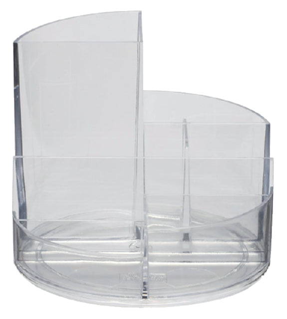 Maul - Penkoker Roundbox 6 Fächer transparent