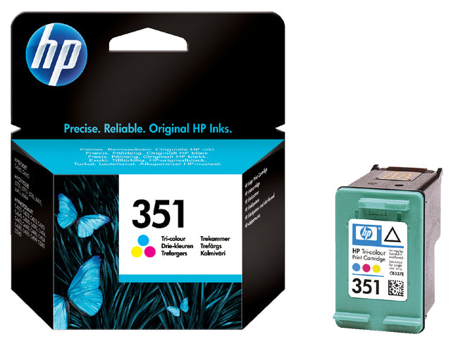 HP - Inkcartridge 351, 170 Seiten, OEM CB337EE, 3 Farben