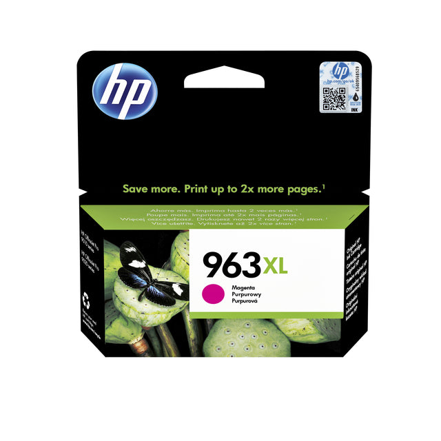 HP - Inkcartridge 963XL, 1.600 Seiten, OEM 3JA28AE, Magenta