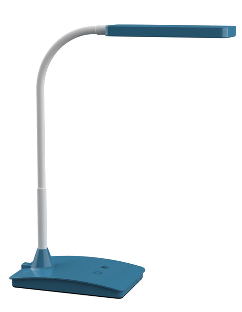 Maul - Bureaulamp Pearly LED -Farbvario dimmbarer Atlantikblau