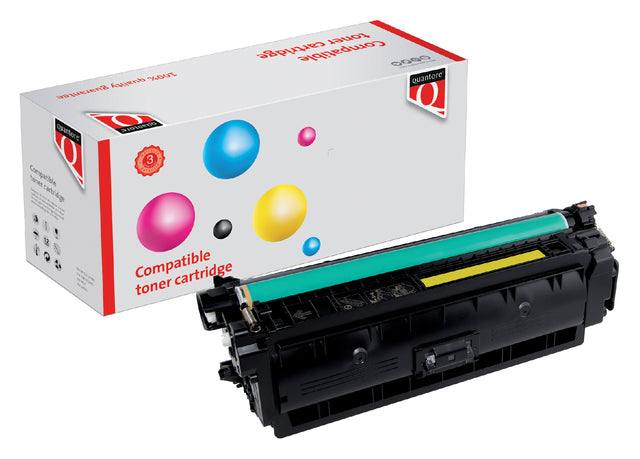 Quantore - Tonercartridge HP CF362A 508a Geel