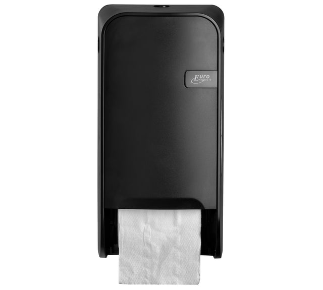 Quartzline - Toilettenpapierspender Q1 Duo Schwarz