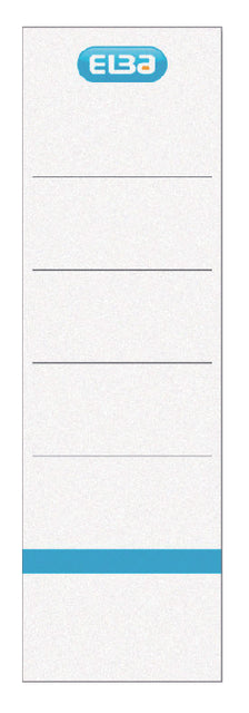 Elba - Teppichetikett breit 59x190mm Zk Wt BL 10st