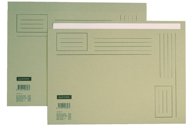 Quantoror - Faltordner für ungleichmäßige Seide 230gr Grey