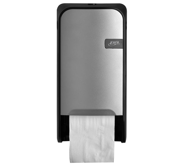 Quartzline - Toilettenpapierspender Q1 Duo Silber