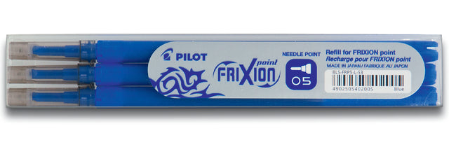 Pilot - Rollerpenfall -Pilotfrixion Hi -Tecpoint Blue 0,25 mm | 12 Stücke