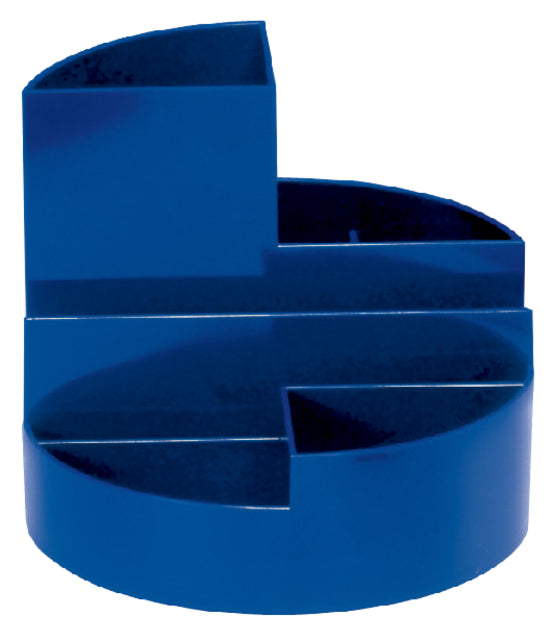 Maul - Penkoker Roundbox 6 Fächer Blau