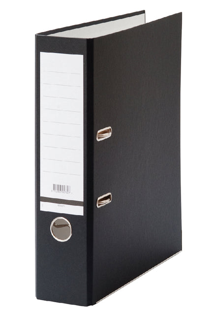 Qbasic - Ordner A4 80mm schwarz