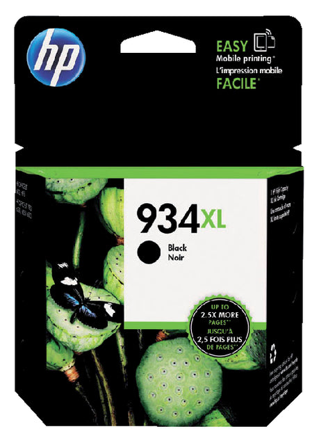 HP - Inkcartridge 934xl, 1.000 Seiten, OEM C2P23AE, Schwarz