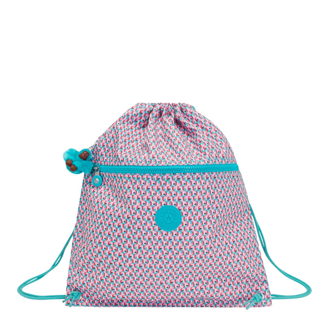 Rugzak kipling supertaboo poppy geo