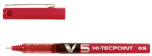 Pilot - Rollerpen Pilot Hi -Tecpoint V5 rot 0,3 mm