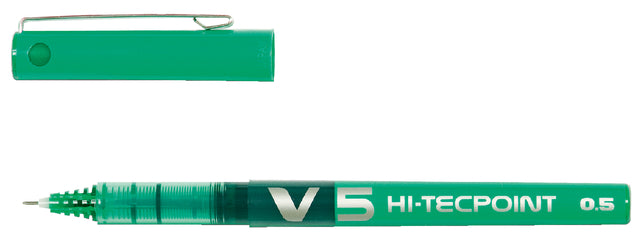 Pilot - Rollerpen Pilot Hi -Tecpoint V5 Green 0,3 mm