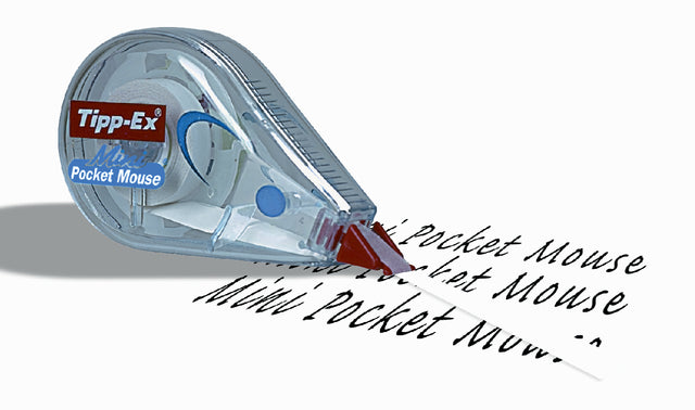 Tipp -ex - Korrektur Moller 5mmx6m Pocket Mini Maus | 10 Stücke