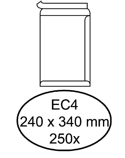 Quantor - Hüllkur EC4 240x340 ZK 120gr WT