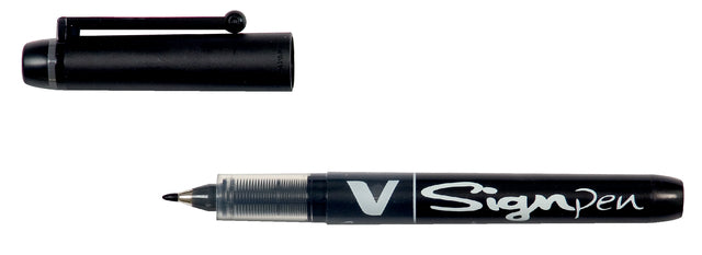 Pilot - Fineliner Pilot V -Sign Black 0,6mm | 12 Stücke