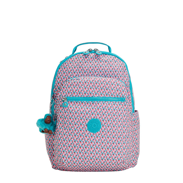 Rugzak kipling seoul poppy geo