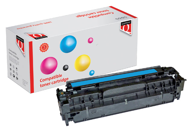 Quantore - Tonercartridge HP CF381A Blau