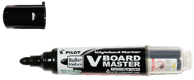 Pilot - V -Board Master Whiteboard -Marker, Rundpunkt, 2,3 mm, schwarz