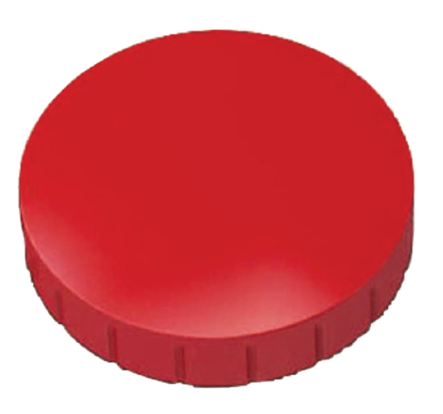 Maul - Magnet Feststoff, 32 mm, Tenskkracht 800 g, Box mit 10 Teilen, rot