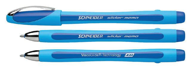 Schneider - Ballpen Slider Memo XB Blue