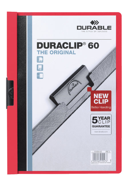 Langlebig - klemmap duraclip original 60 rot