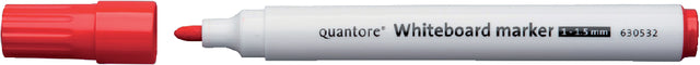 Quantore - Whiteboardmarker Whiteb gegen 1-1,5 mm rot | 10 Stücke