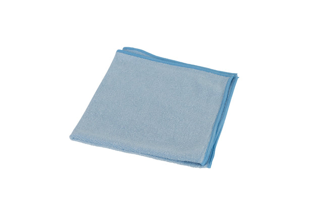 CleanInQ - Mikrofaser -Stoff Basic 38x38cm Blau