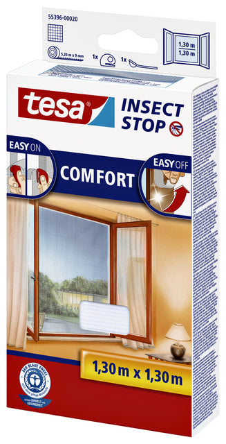 Tesa - INSECTHOR 55396 für Fenster 1.3x1,3 m Weiß