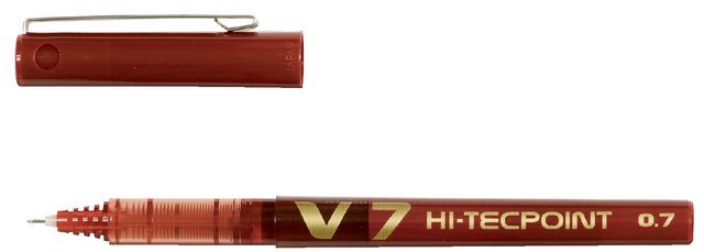 Pilot - Rollerpen Pilot Hi -TECPOINT V7 rot 0,5 mm