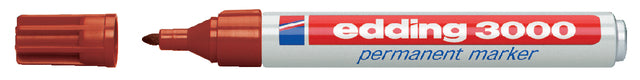 Edding - Permanent Marker 3000 Brown