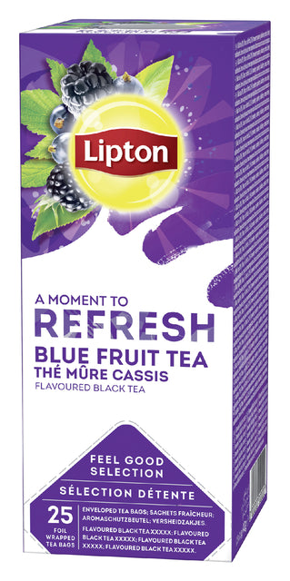 Lipton - Tee Refresh Blue Obst Tee 25x1.5gr | 6 Stücke