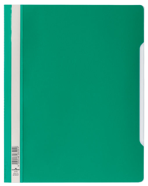 Langlebig - Schneller Anhang A4 PVC Green | 50 Stück