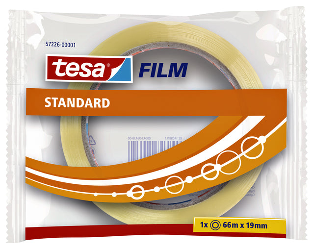 Tesa - Packbandfilm Standard 19mmx66m | 8 Stücke