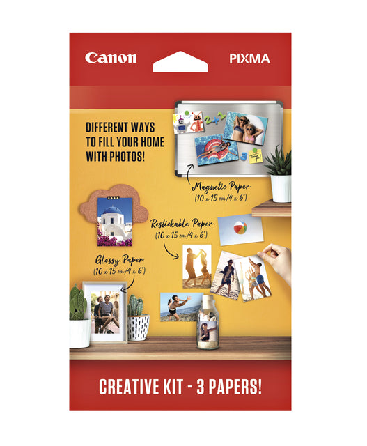 Canon - Fotopapier kreativer Kit 3 Typen
