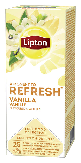 Lipton - Tee -Refresh Vanille 25x1.5gr